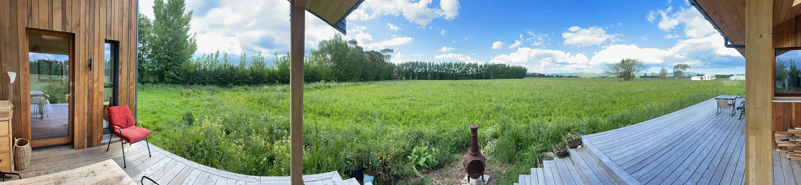 Ruamahanga Annex House Steinemann Construction Building Design Wairarapa panorama