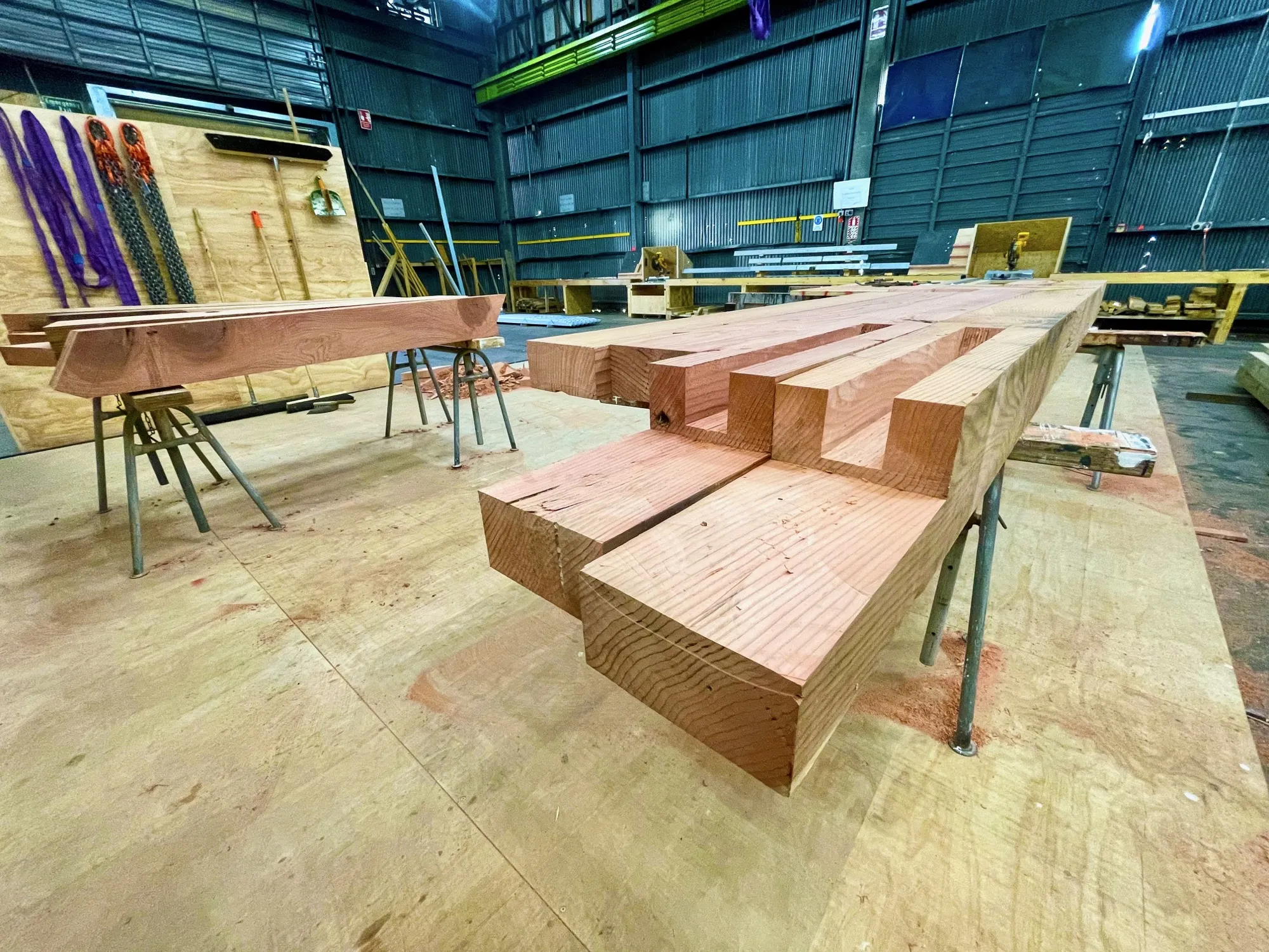Shaped timber Steinemann Construction Building Design new location Ngaumutawa rd Masterton 7